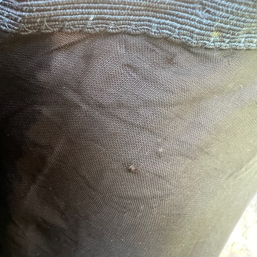 VINTAGE BLACK SHEER UNDER GARMENT- Small - Picture 5 of 9